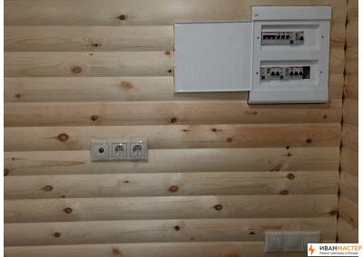 Заказать монтаж электрики под ключ на даче в МО ИВАНМАСТЕР