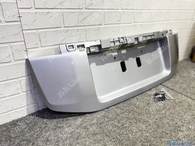 Накладка на багажник Toyota Prado 150 13-17 серебро