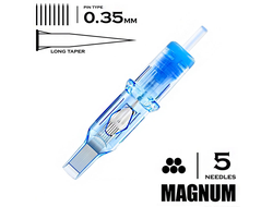 5 MGLT / 0,35mm - M1/Magnum Long Taper "EMALLA ELIOT"