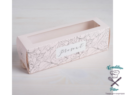Коробка складная Present 18 х 5,5 х 5,5 см, цвет розовый