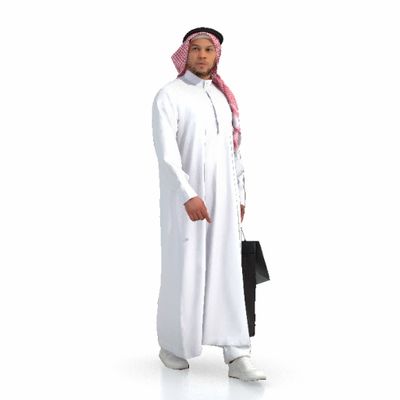 люди Араб arab man walking 066 6852