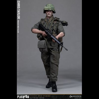 ПРЕДЗАКАЗ - Рядовой Крис Тейлор ("Взвод", Platoon) - Коллекционная ФИГУРКА 1/6 scale Platoon Chris Taylor (DMS046) - DAMTOYS ?ЦЕНА: 31700 РУБ.?
