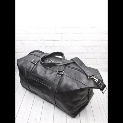 Кожаная дорожная сумка Avellino black (арт. 4039-01)