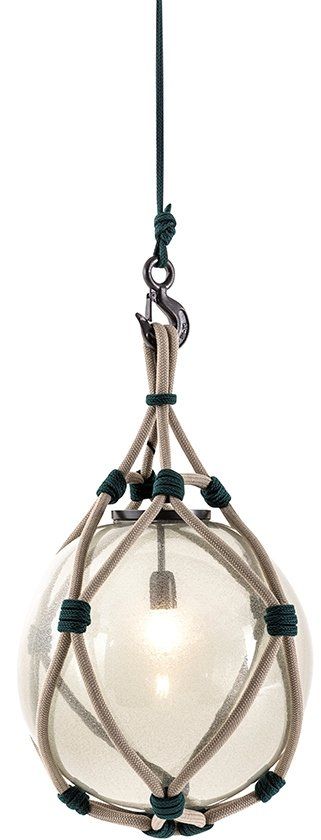 Светильник подвесной стеклянный Bollicosa Nautilus купить в Ялте