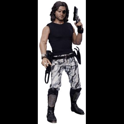 Змей Плискин, стандартная версия (Курт Рассел, "Побег из Нью-Йорка") - Коллекционная фигурка 1/6 Crown Series Escape from New York Snake Plissken Sculpted Hair ver (CRW004AS) - ASMUS TOYS