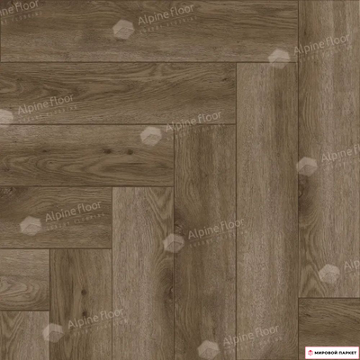 Ламинат Alpine Floor Herringbone 12 Pro Пикардия LF106-14 34 класс толщина 12 мм с фаской 1.1017 м2