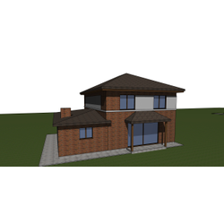 Двухэтажный дом с пятью спальнями и цокольным этажом 306м² (S13)