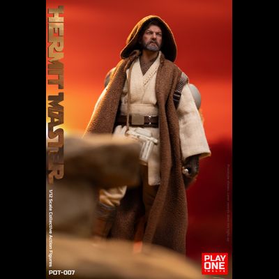 ПРЕДЗАКАЗ - Оби-Ван Кеноби (Звездные Войны, Star Wars) - Коллекционная фигурка 1/12 SCALE Hermit Master Jedi (POT-007) - Play One twelve ?ЦЕНА: 14200 РУБ.?