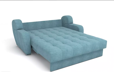 ДИВАН-КРОВАТЬ ОДНОСПАЛЬНЫЙ, ДВУХМЕСТНЫЙ КОМФОРТНЫЙ БРИСТОЛЬ, МЕТАЛЛОСКЕЛЕТ, С МЕХАНИЗМОМ АККОРДЕОН