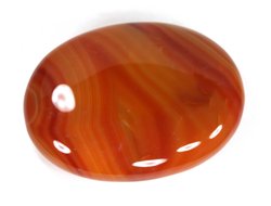 Сердолик, полировка плоская, Ботсвана (61*45*15 мм, 71 г) №38026