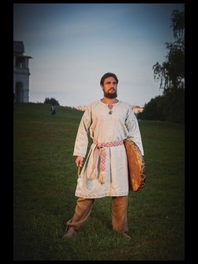 Рубаха славянская крой 9-го века "Княжеская"