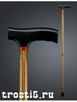 дешевая золотистая трость с регулировкой по высоте