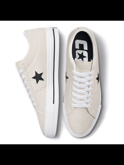 Кеды Converse One Star Pro кожаные белые низкие