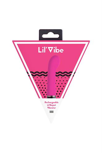 LIL003PNK Вибратор Lil'Vibe, силикон, розовый, 13 см