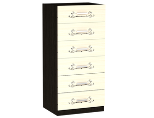 Комод 600 с 6-ю ящиками - заказать в Луганске | Мебель ЛНР