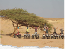 QUAD SAFARI POPOŁUDNIOWA WYCIECZKA (3 GODZINY) Z MARSA ALAM