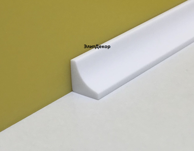Акриловый плинтус бордюр на ванну ElitDecor- АП 016 (12х12х1800)