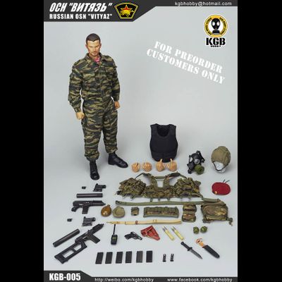 Спецназ "Витязь" - коллекционная фигурка 1/6 KGB-005 Inetrior Troops OSN "Vityaz" - KGB Hobby