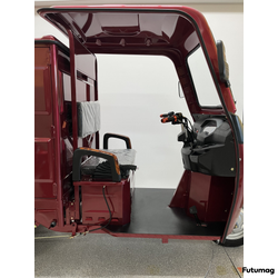 Трицикл грузовой GreenCamel Тендер 3 C1400 (60V 1500W) закрытый кузов 52 Ah