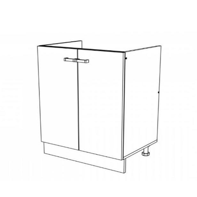 Стол под мойку М800 Брауни (Эра)