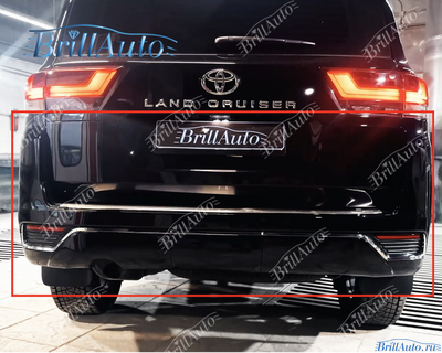 Задний бампер и обвес Toyota Land Cruiser 300 70th Anniversary
