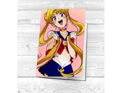 Обложка на паспорт Сейлор Мун №2