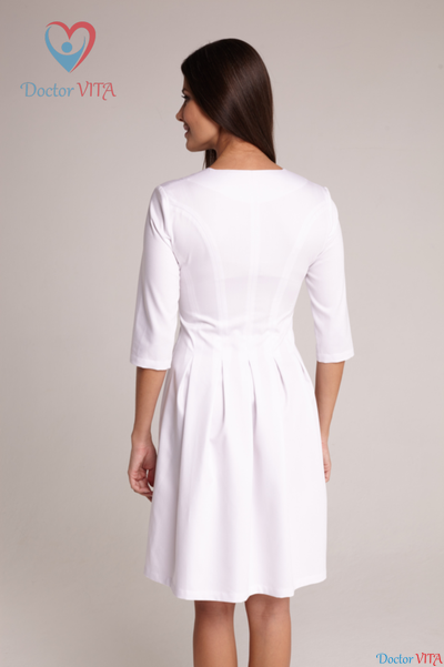 ПЛАТЬЕ медицинское Dr.Super "Lucky" белое