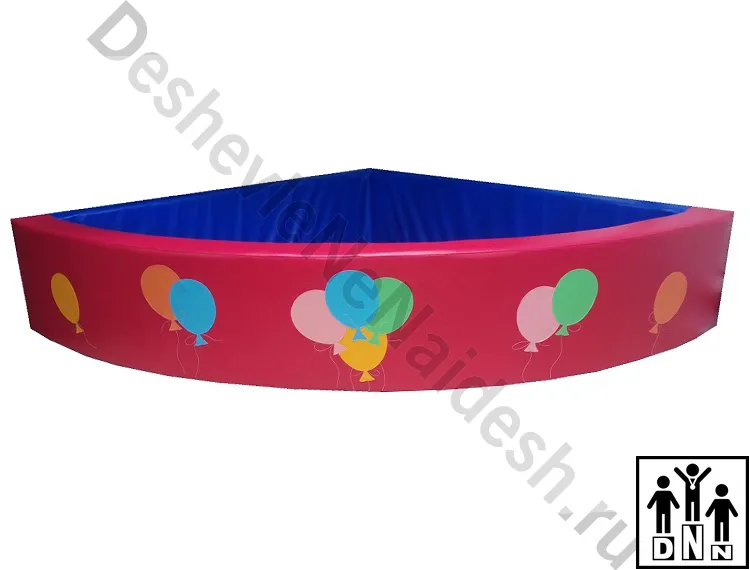 Сухой бассейн с воздушными шарами