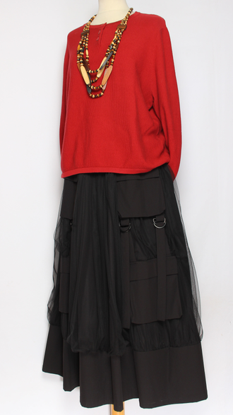 Джемпер тонкий ХЛОПОК "ТРИ ПУГОВКИ"  горчичный, голубой, красный до р.50