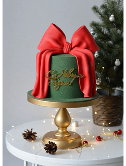 Торт с бантом