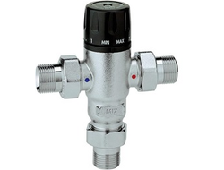 Термостатический смесительный клапан "VIEIR" 1/2" (температурный диапазон от 38° до 60°С) VR173