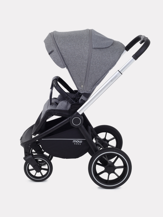3 1 MowBaby Zoom Silver Grey