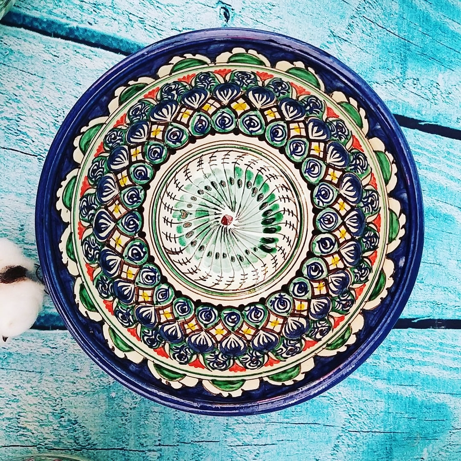 КОСА (пиала) Риштанская керамика