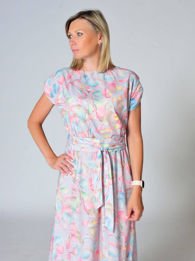 Платье: 553-0523 листья