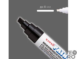 Черный масляный промышленный перманентный маркер маркер 4.0-8.5 мм UNI PAINT PX-30
