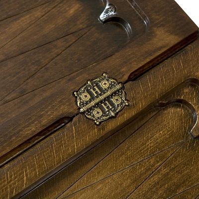 Шахматы с нардами, резные "Бриз" от мастера Карена Халеяна