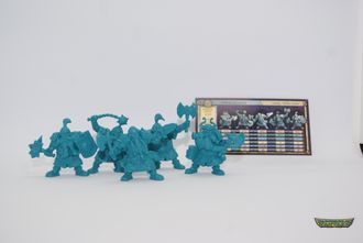 Гномы БФ. Бирюзовый полиэтилен. + армлист