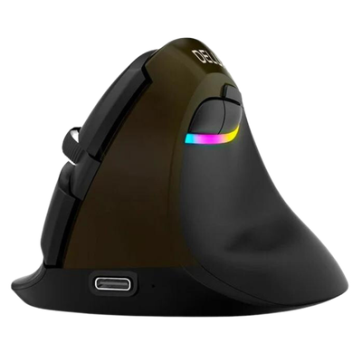 Мышь беспроводная вертикальная Delux M618min