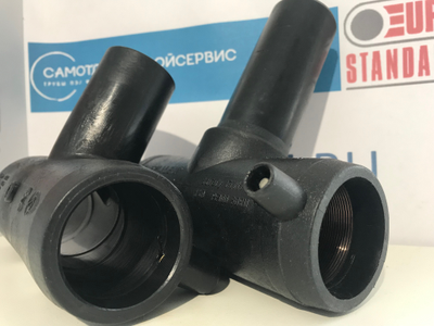 Электросварной тройник ду 125 EUROSTANDARD VS FRIALEN SDR 11 пнд