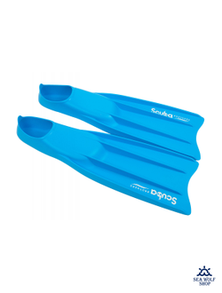 Ласты Scuba Brothers FREE TRAINING BLUE силиконовые р.L-42/43