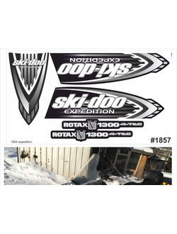 Наклейки на снегоход BRP Ski-Doo 2006 Expedition 1300 #1854