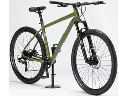 Горный велосипед Timetry TT325 8ск 27.5, рама 16" Зеленый