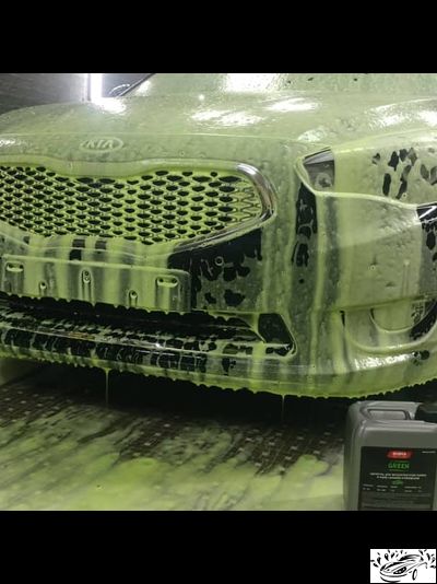 Автошампунь SHIMA DETAILER GREEN, Зеленая пена
