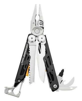 Мультитул LEATHERMAN Signal, 19 функций,  черный [832265]