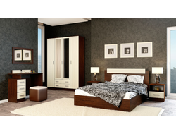 Композиция спальни ЭКО Венге-Лоредо