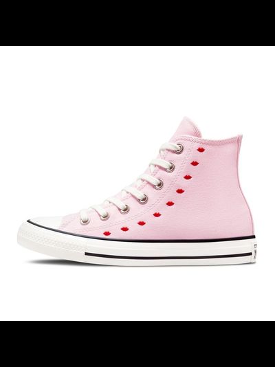 Converse Chuck 70 Valentines Day розовые высокие с губками