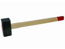 Кувалда кованая 7 кг c деревянной ручкой