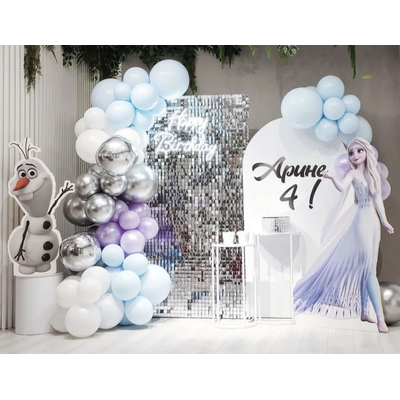 Фотозона Холодное сердце - Эльза и Олаф № 1450