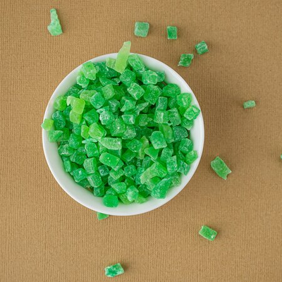 Папайя сушеная (кусочки зеленые) (пакет 5 кг)