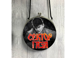 Сумка круглая Сектор Газа, Юрий Хой №8